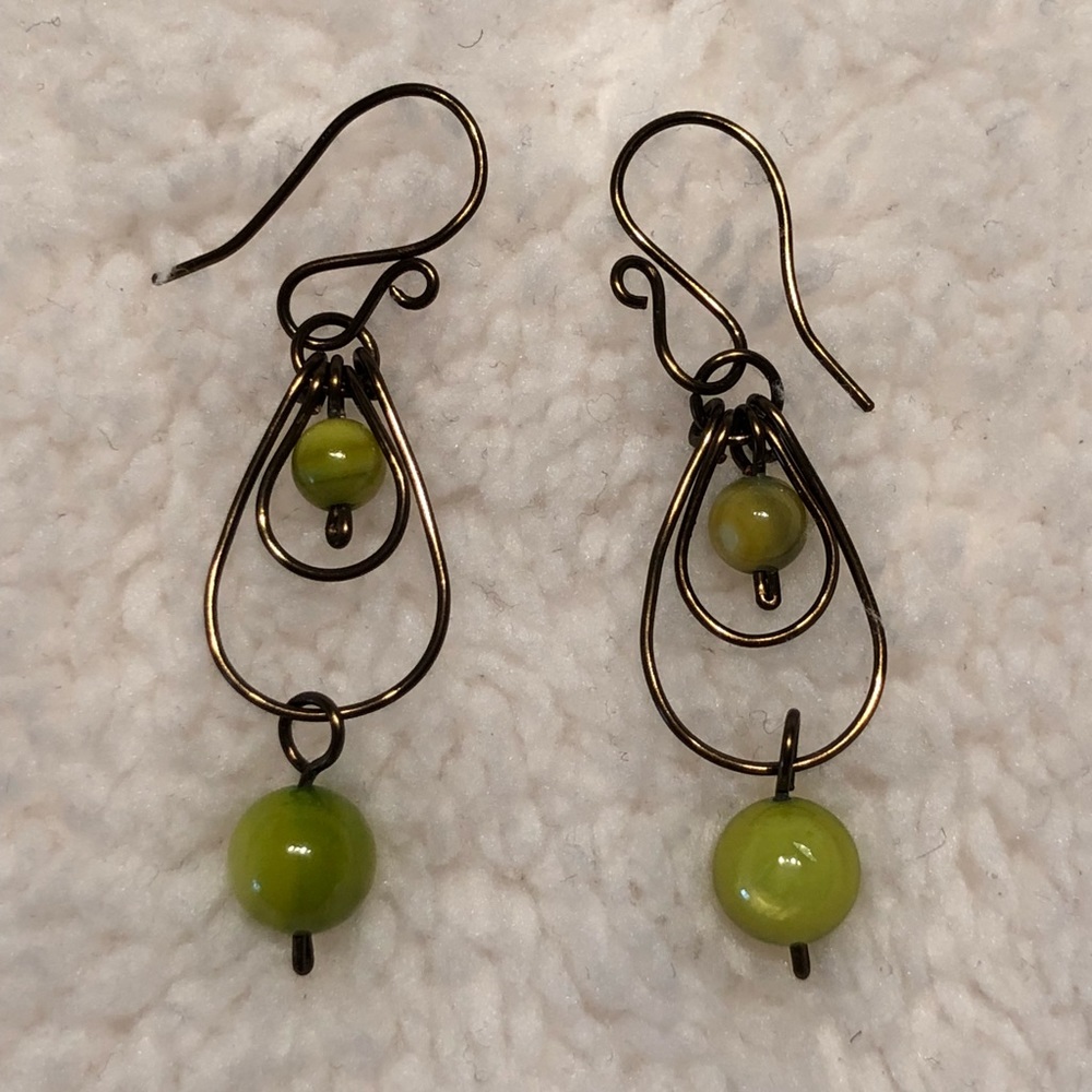 Power Shell Earrings - Picture 2 of 4